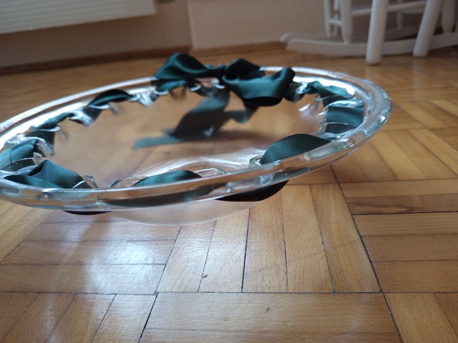 Art deco piekna misa w wstazka vintage unikat