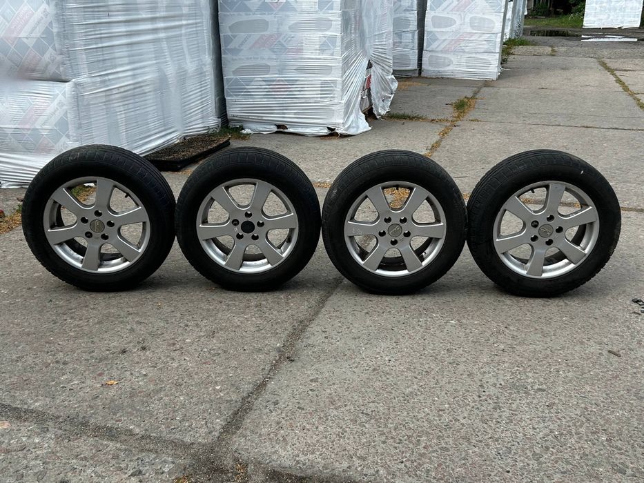 диски титани комплект дисків пасат б6 гольф 5 6 5/112 16 радіус Volkswagen