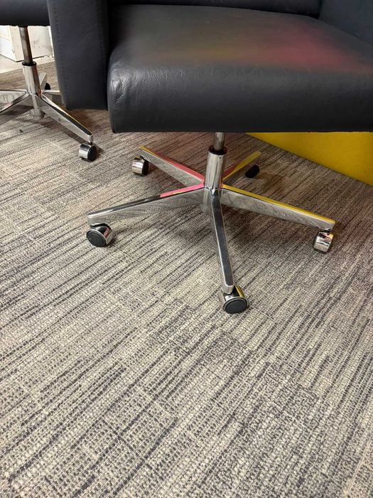 Fotel obrotowy skórzany konferencyjny lounge klubowy piękne!