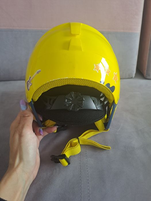 Kask +gogle narciarskie 48-52cm