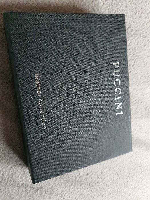 Portfel męski Puccini dużo przegródek skora