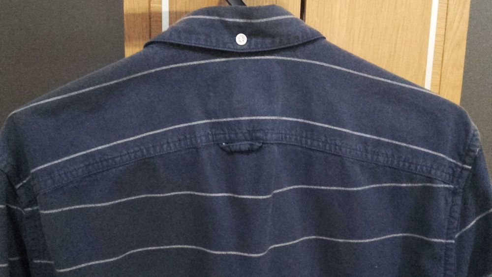 Camisa slim Azul marinho