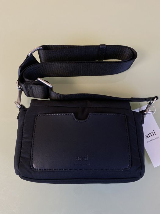 Ami Paris Messenger Nylon Small Bag Unisex