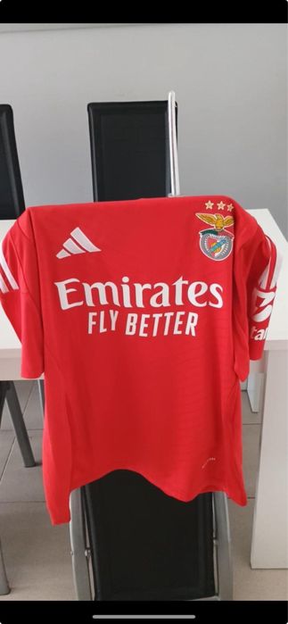 Camisola oficial Di Maria SLB Assinada