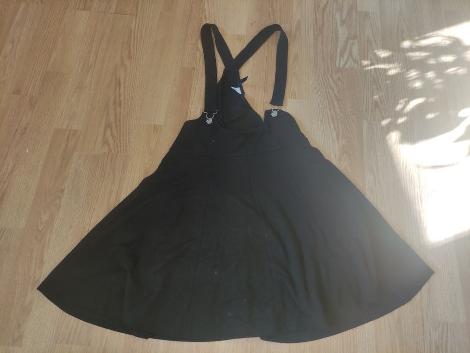 H&M spódniczka z szelkami M