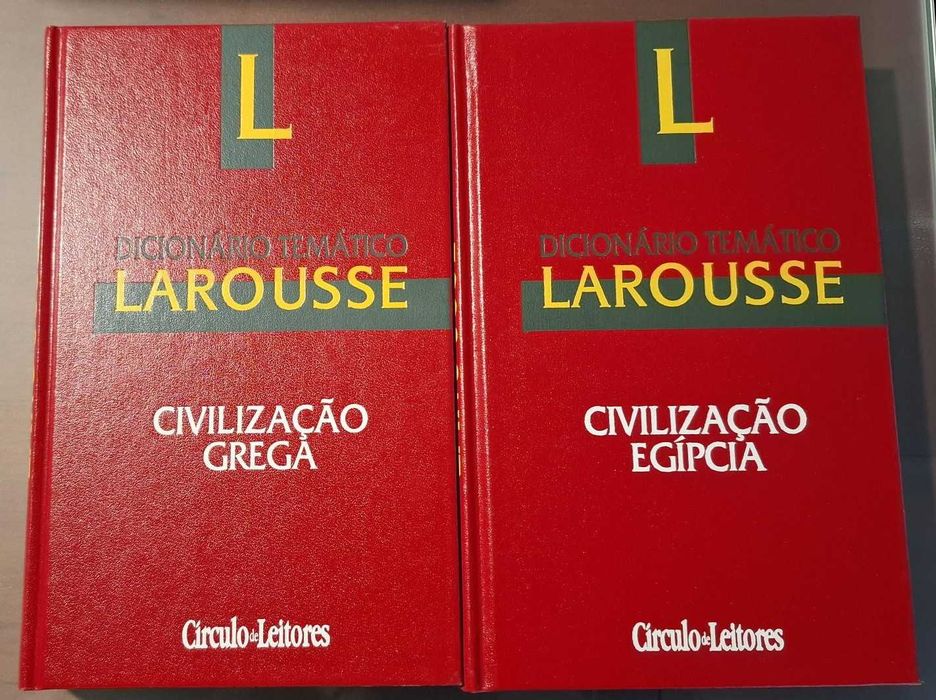 Nova Enciclopédia Larousse e Dicionário Temático Larousse