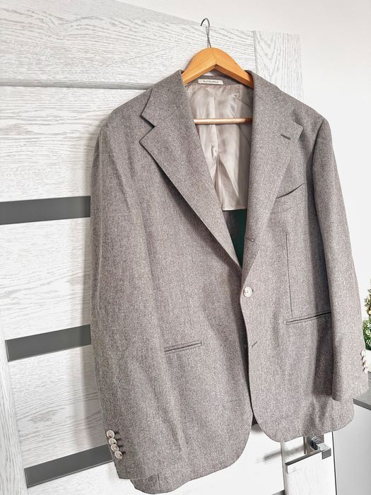 Suitsupply чоловічий піджак блейзер вовна коричневий бежевий L 52