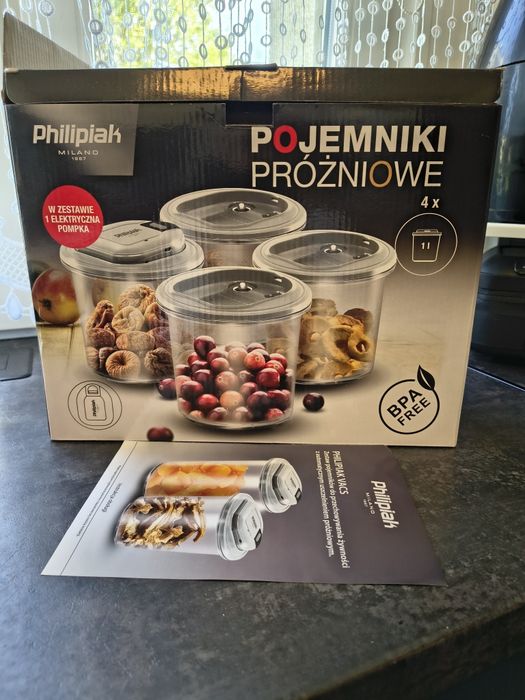 Pojemniki próżniowe Philipiak