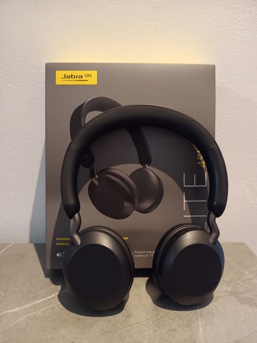 Jabra Elite 45h – słuchawki bezprzewodowe Bluetooth – stan idealny
