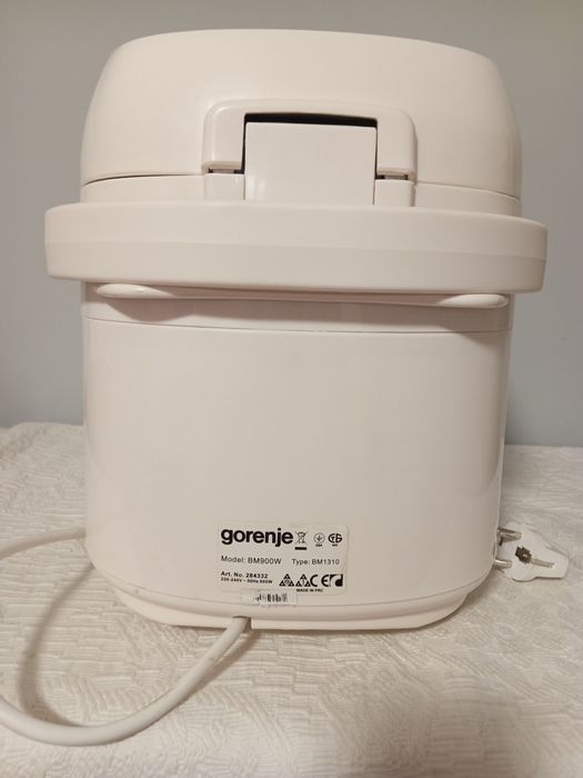 Хлебопечка  Gorenje. Нюанс