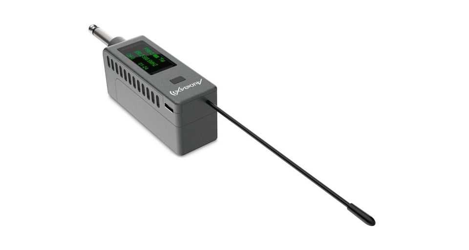 Microfone sem fios UHF, novo