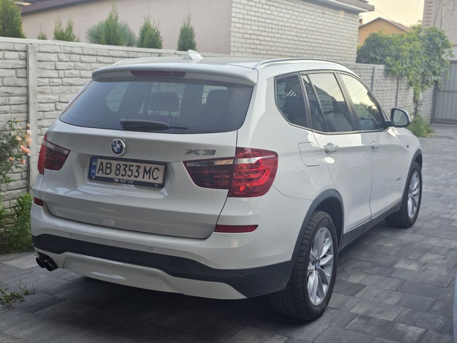 BMW X3 F25 кінець 2016