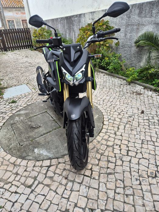 Moto 125 nova com garantia apenas 645 km