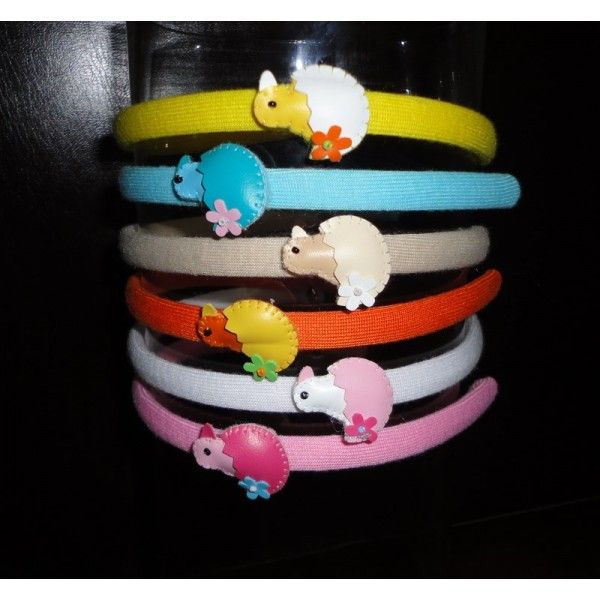 Bandoletes de menina com pintainho