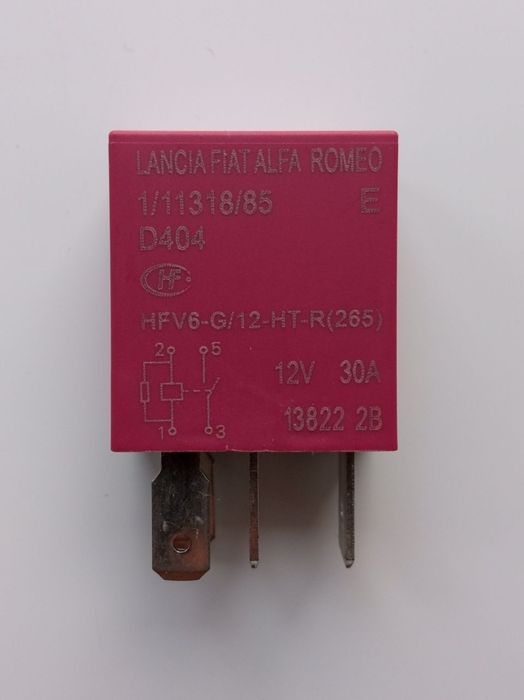 Реле авто Alfa Romeo/Альфа Ромео/Lancia/Ланчиа/Fiat/Фіат