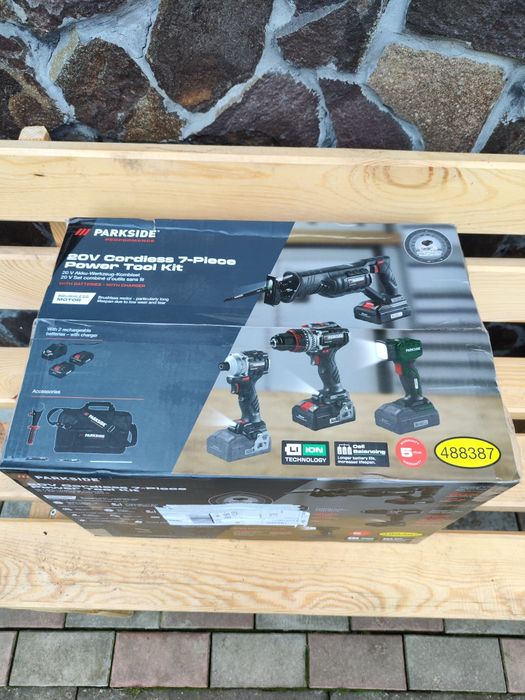 Набір акумуляторних інструментів PARKSIDE PERFORMANCE