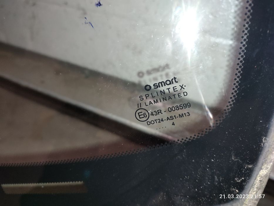 Smart forfour 454 szyba przednia czołowa i inne