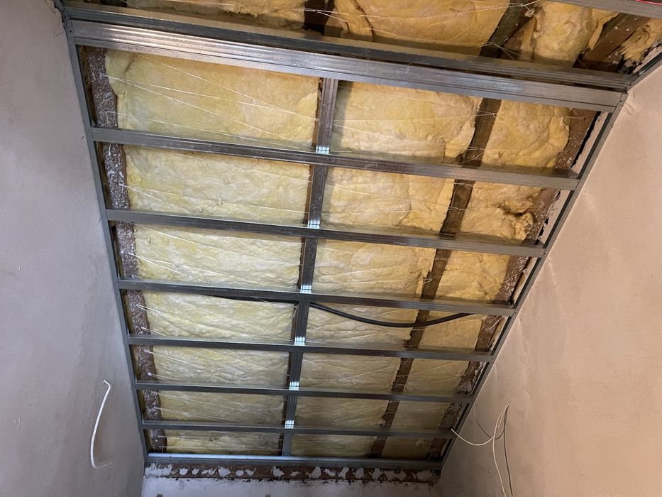 Ocieplenie Poddasza - Regipsy gładzie- malowanie