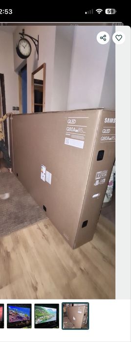 Samsung 85 cali Qled Q80AA85TV