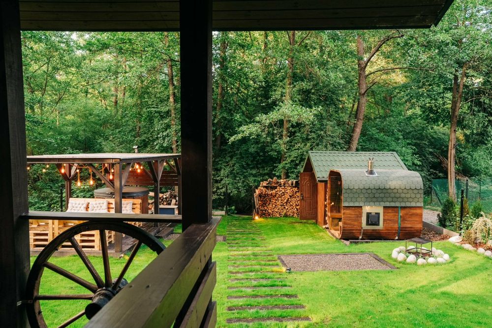 Całoroczny Domek Roztocze | Jacuzzi - Sauna w Cenie