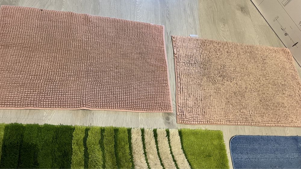 Dywaniki łazienkowe zestaw 6 szt