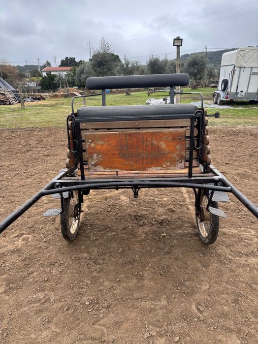 Charrete para cavalo