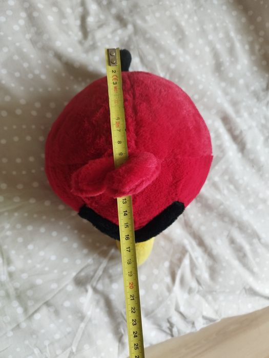 Pluszak angry birds czerwony