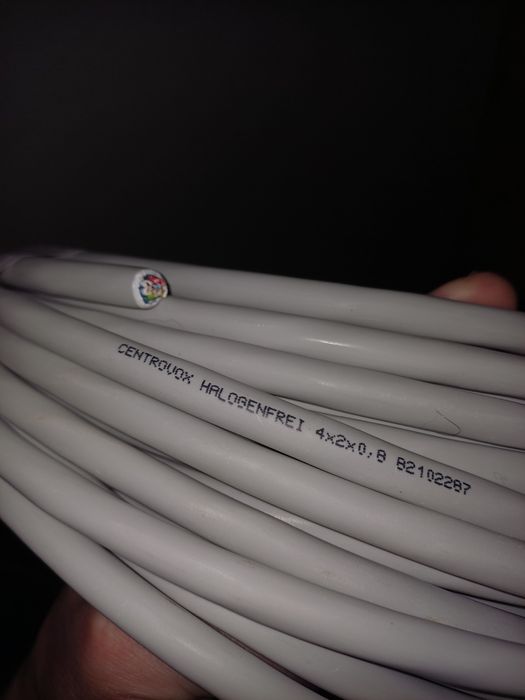 Kable przewody 4x2x0.8 i 4x1