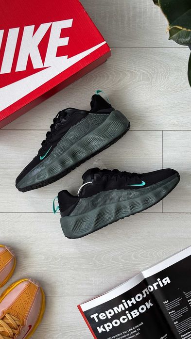 Кросівки Nike Ava Rover Blue Black Sage | кроси Найк Ава Ровер хакі кольору текстиль