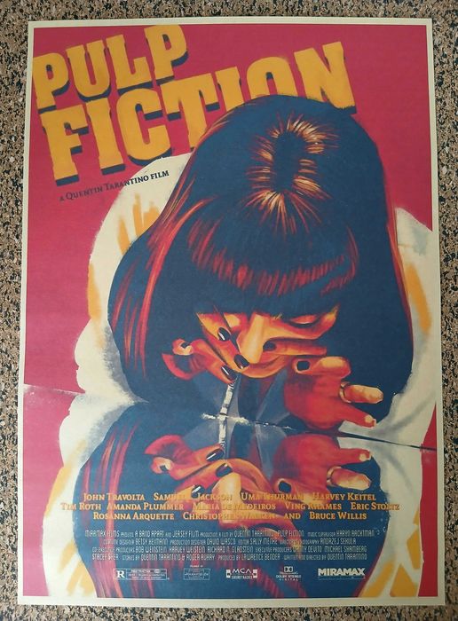 Poster - Pulp Fiction (papel kraft, 30x42 cm)