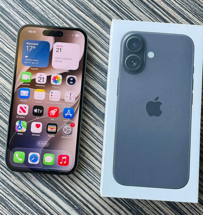 Smartfon APPLE iPhone 16 5G 128GB
