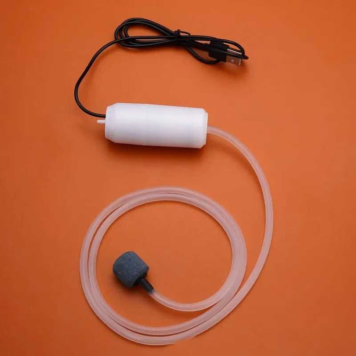 Портативний оксигенатор/кисневий насос для акваріума (USB)