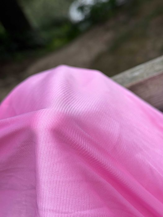 Tanio ! RÓŻOWA szarfa akrobatyczna z zestawem montażowym OKAZJA !