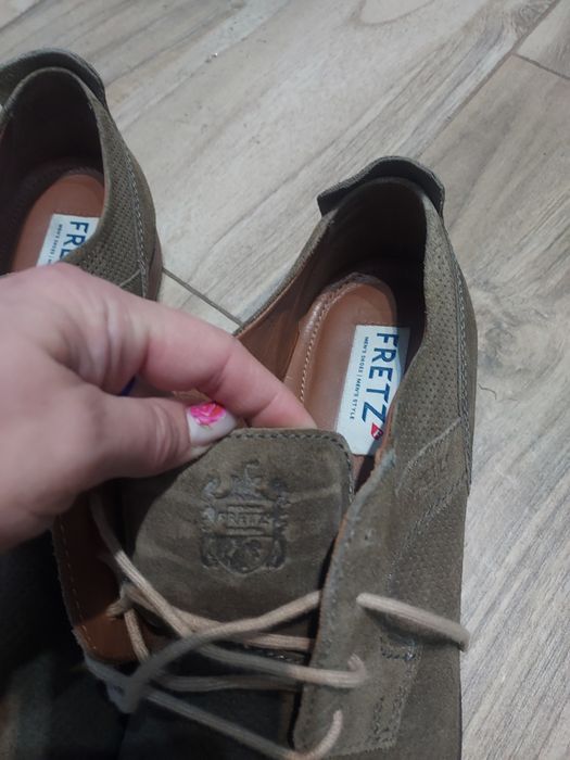 Skórzane buty męskie r 45