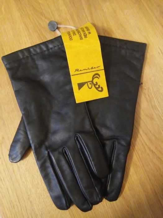 Rękawiczki męskie PRL, 89' rok