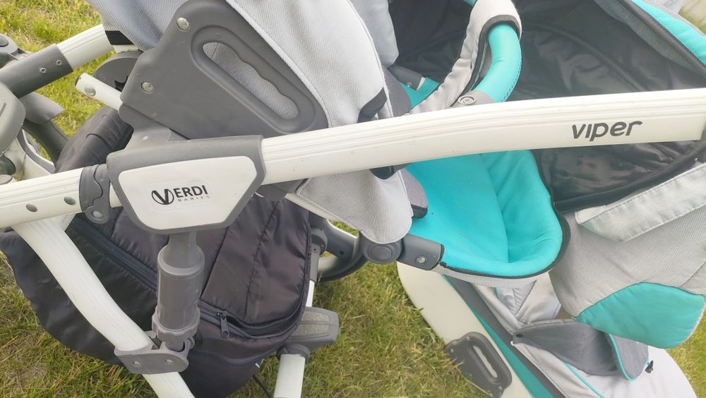 Wózek 3w1 Viper verdi mięta