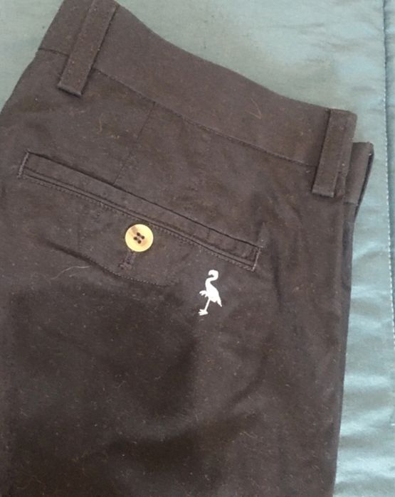 Calças de fato pretas da Tailorbyrd