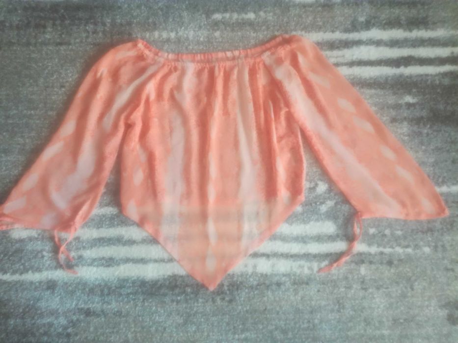 Bluzka szyfonowa hippie