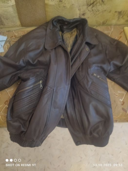 Продам шкіряний піджак
