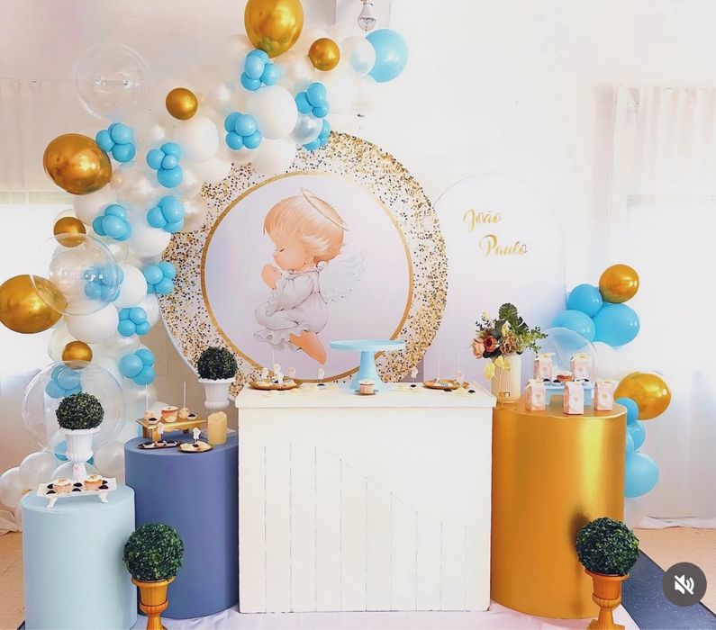 Decoracao e Ornamentacao para Batizado