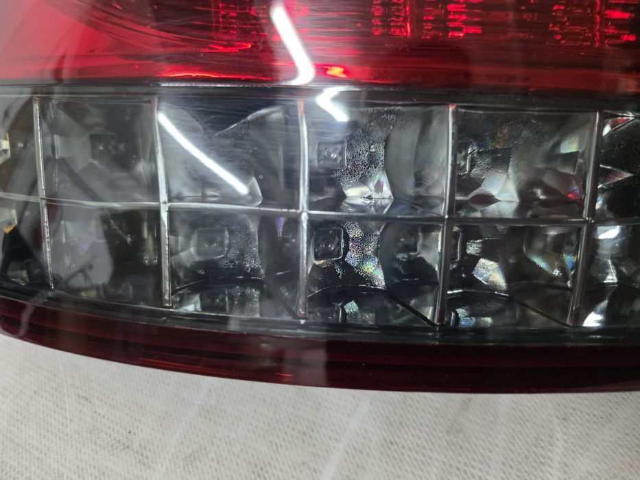 Lampy światła tył tylne AUDI Q7 4L 06-09 DIODY LED Red SMOKE TUNING IGŁA!