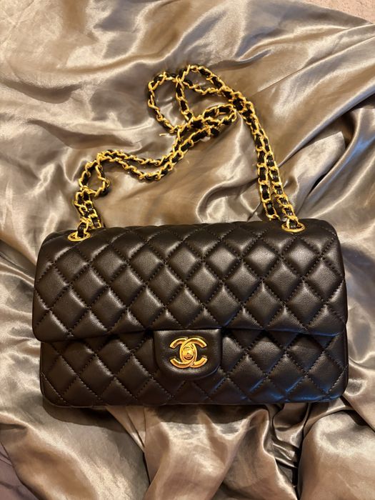 Chanel torebka skóra naturalna