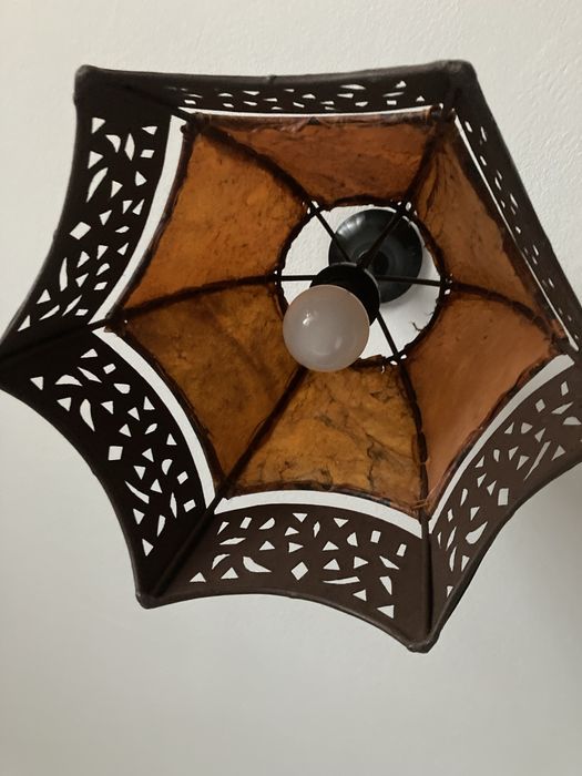 Candeiro em ferro forjado