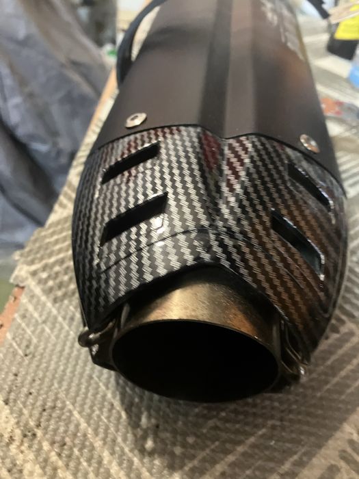 Ponteira akrapovic mota