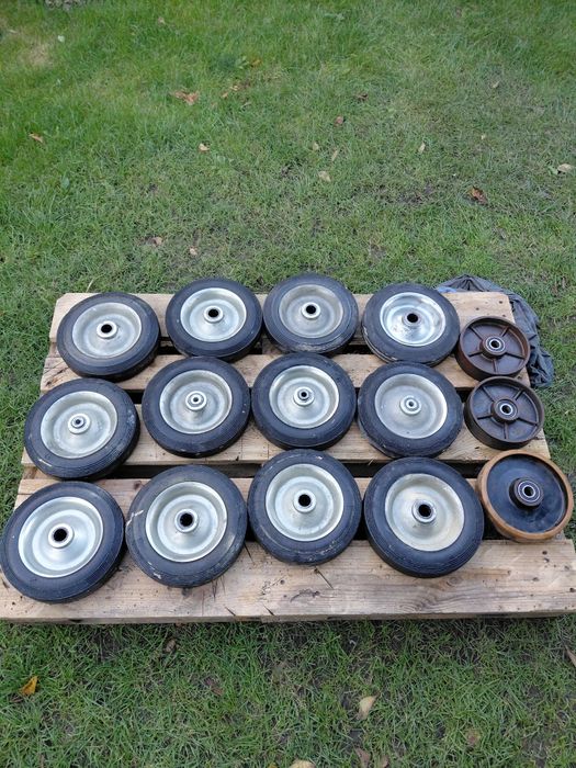 Kółko obrotowe skrętne i sztywne