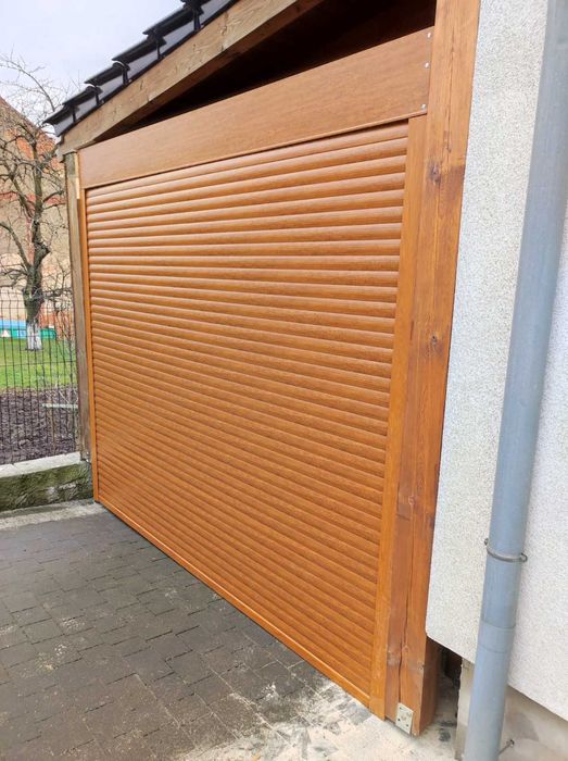 Brama Rolowana 3000x2100 Złoty Dąb PA 77