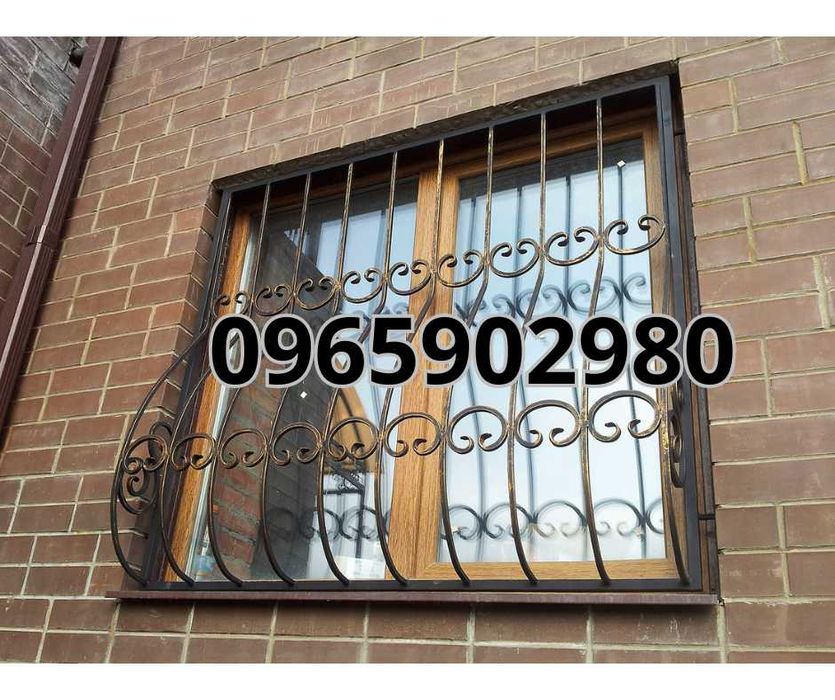 Металлические решётки для окон