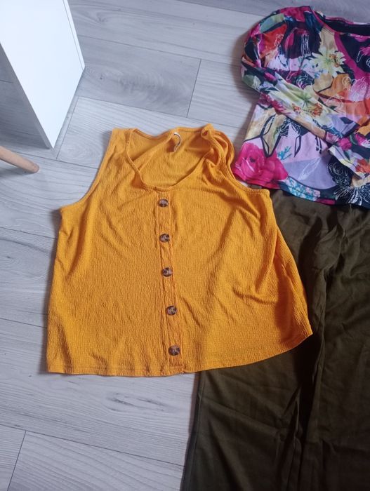 Zestaw mega paka sukienka,spodnie,bluzki 42