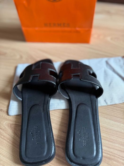 Klapki damskie Hermes