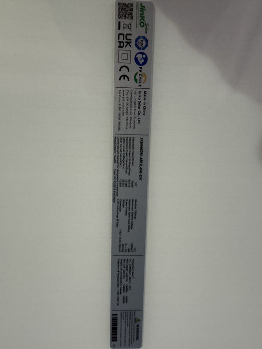Сонячна панель батарея Jinko Solar JKM-460N-48HL4M-DV 460 Вт